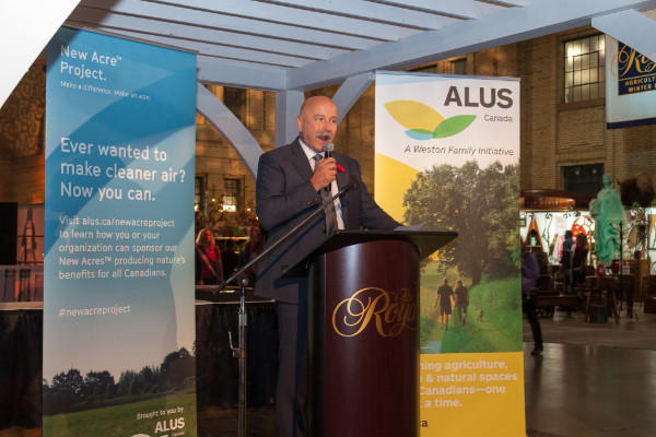 Bryan Gilvesy, CEO of ALUS Canada, A Weston Family Initiative, thanks The W. Garfield Weston Foundation for their significant support over the years, including the new $5M grant. 