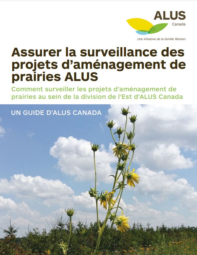 Guide ALUS - Assurer la surveillance des projets d'aménagement de prairies.