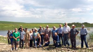 ALUS Canada announcement on the ground in Silton, June 29, 2016.