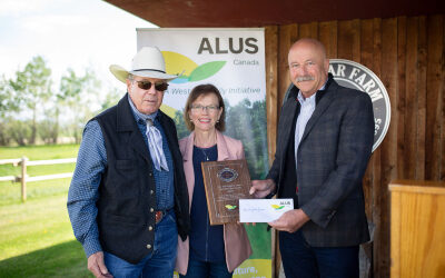 M. Tom et Mme Margaret Towers, lauréats du prix Dave Reid 2019