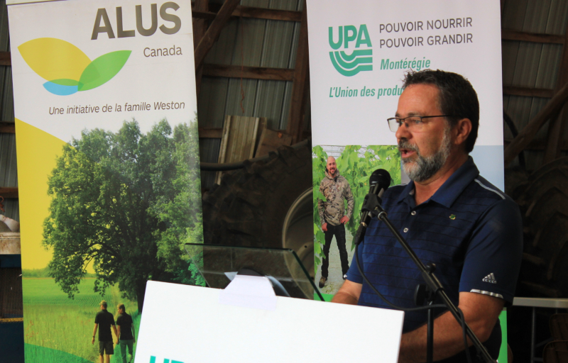 A step forward for agriculture and the environment in Montérégie