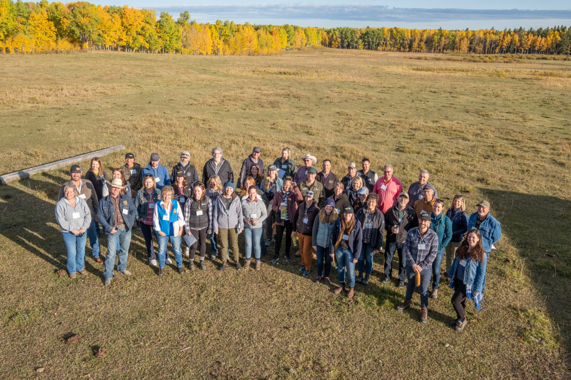 The West Hub Field Conference participants take a group photo